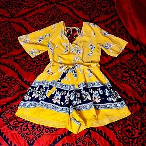 Medium Vietnam Trixxi Yellow Romper
